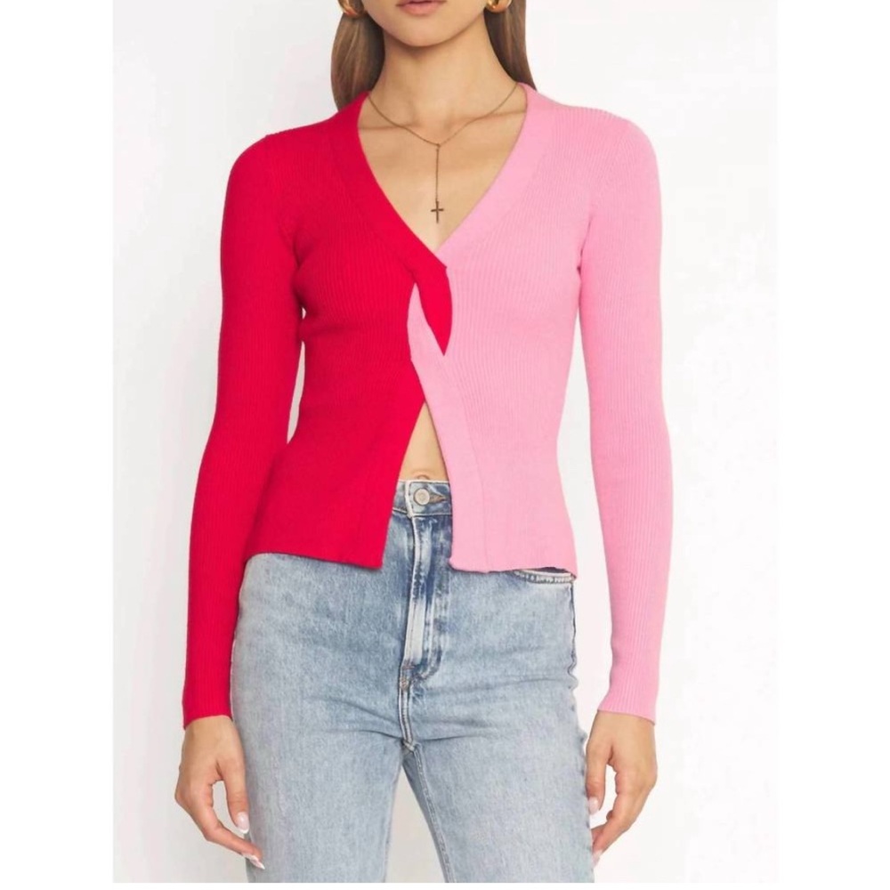 Color block top